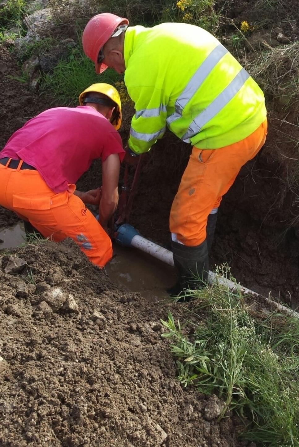 Cuglieri, lavori di Abbanoa sulla condotta di via Fermi