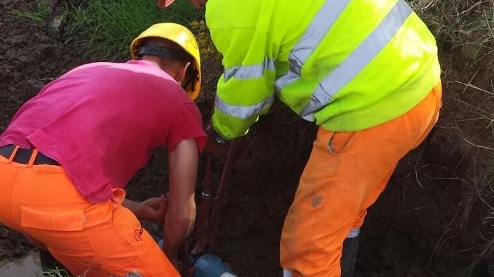 Cuglieri, lavori di Abbanoa sulla condotta di via Fermi