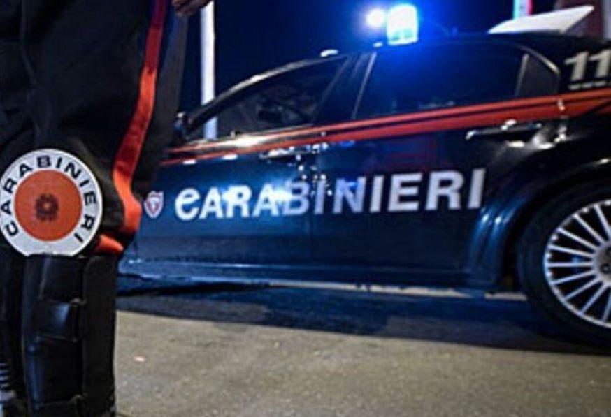 Una pattuglia dei carabinieri