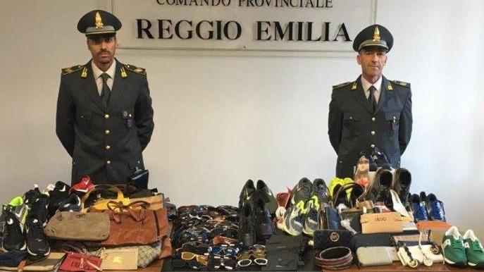 Sequestrata merce contraffatta destinata a San Prospero