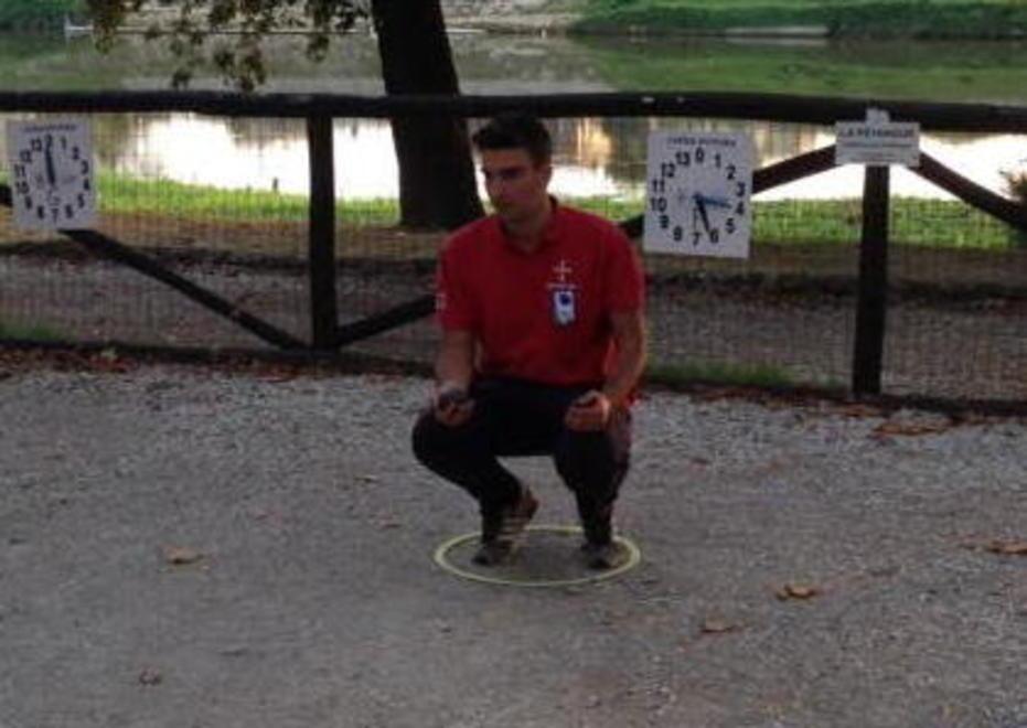 Petanque, successo sul filo di lana per Samuele Franchi 