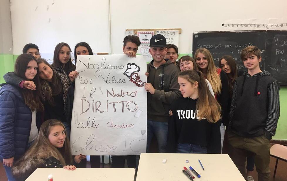 Gli studenti del Marconi si preparano alle proteste