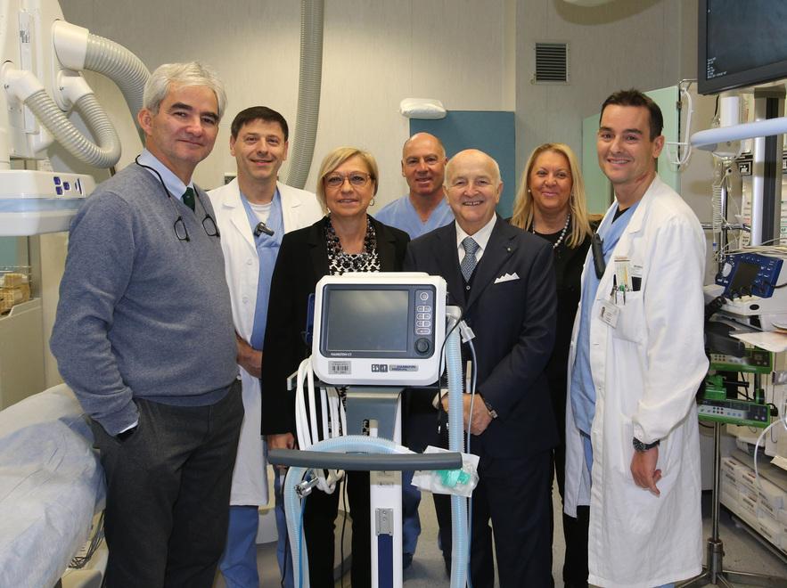 Una importante donazione alla Cardiologia