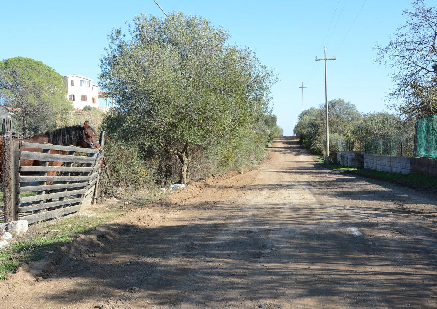 Nuova strada rurale per il rione S’Istrana