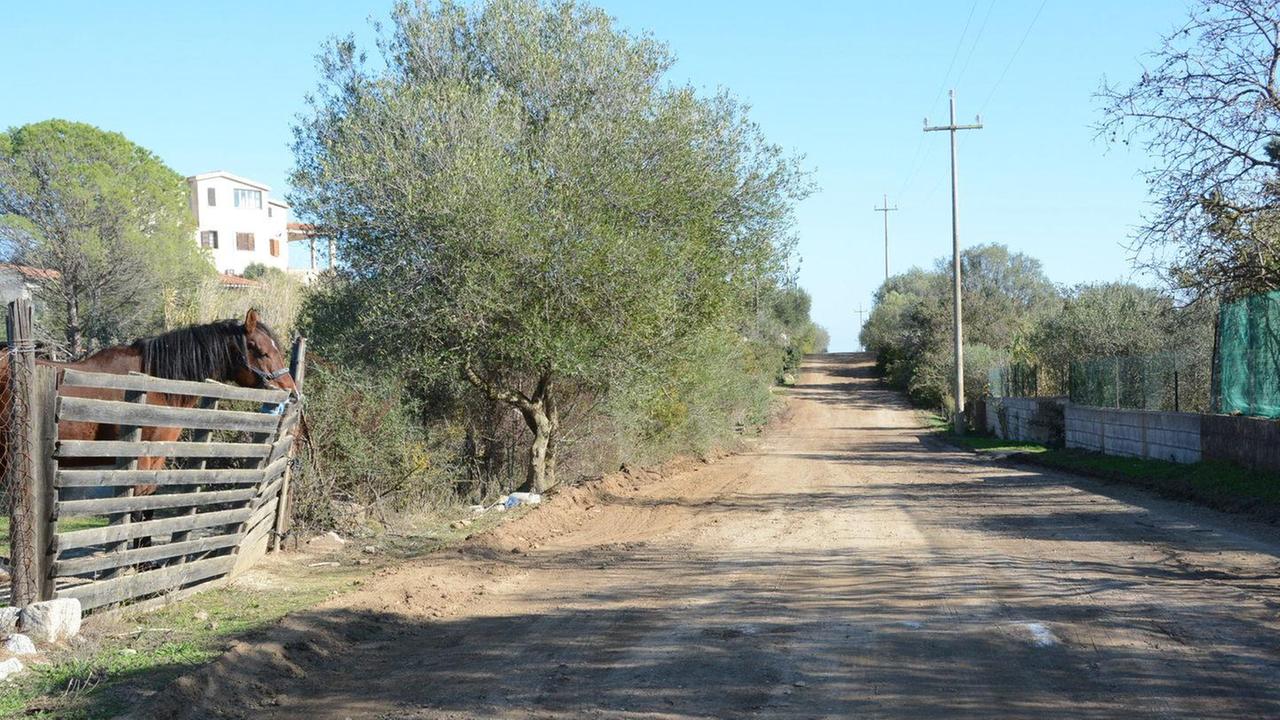 Nuova strada rurale per il rione S’Istrana