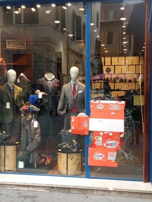 «Polizia privata in Corso Italia» 