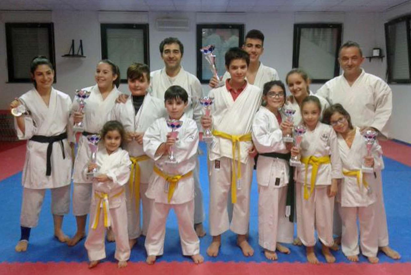 Il Karate club fa incetta di premi a Thiesi