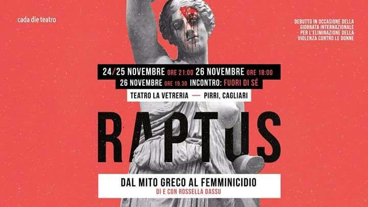 "Raptus" alla Vetreria: Rossella Dassu recita il femminicidio