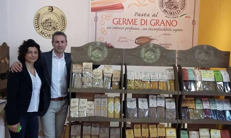 Le telecamere Rai al pastificio Morelli