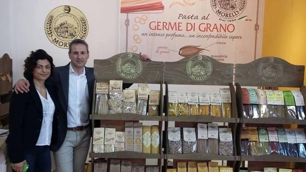 Le telecamere Rai al pastificio Morelli