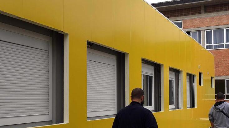 A gennaio alunni trasferiti nelle aule prefabbricate