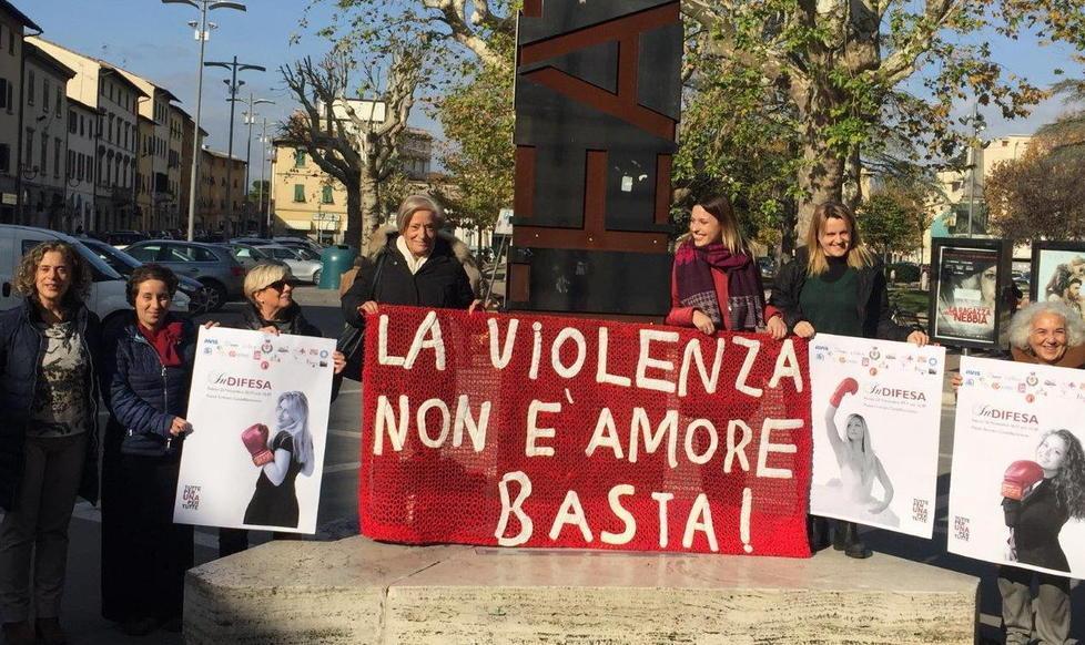 Calci dice no alla violenza sulle donne