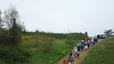 A spasso sulle colline con la marcia di Canapino