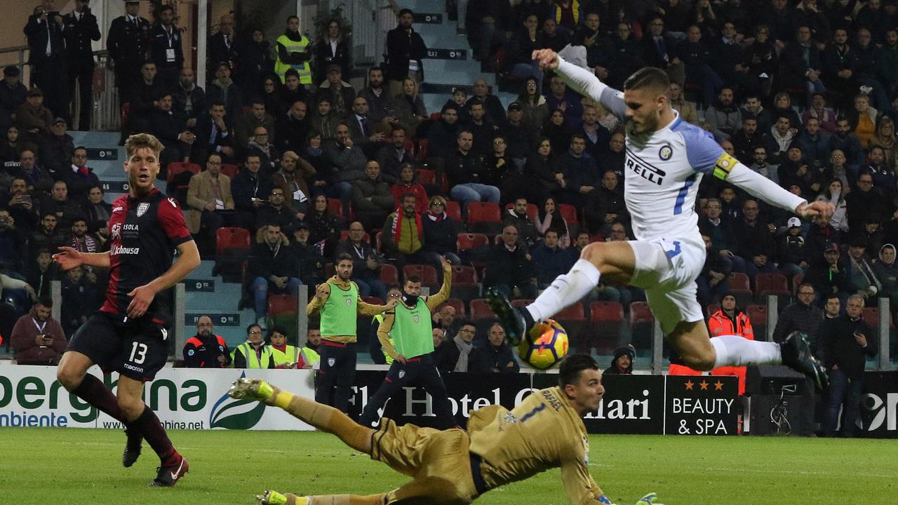 Cagliari a testa alta, ma vince l'Inter 3-1