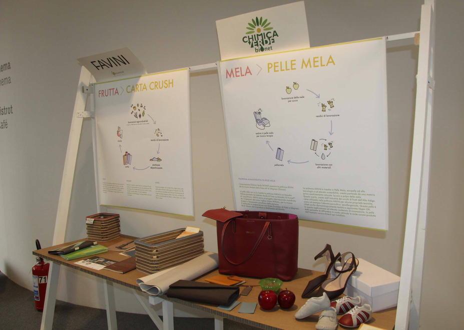 Borse fatte “in pelle di mela” 