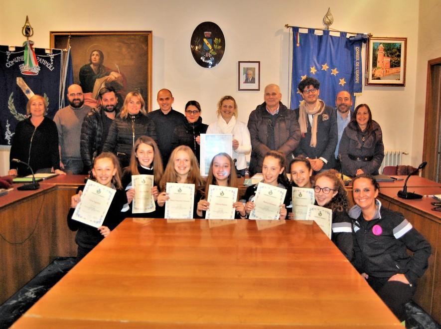 Capannoli premia le sue campionesse 