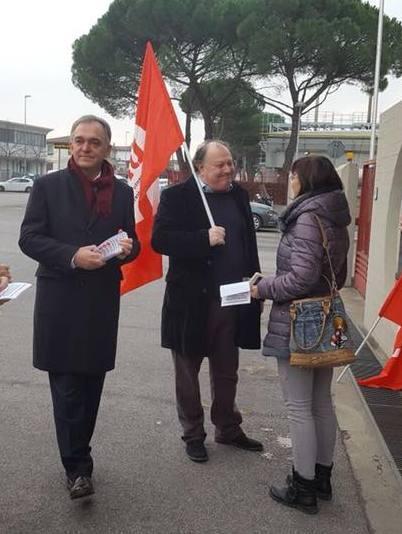Rossi a Colorobbia per l’articolo 18 