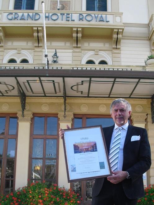 Premio internazionale per il Grand Hotel Royal