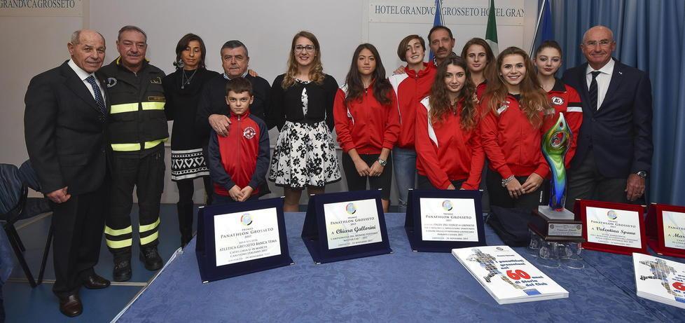 Consegnati i premi Panathlon agli atleti più meritevoli
