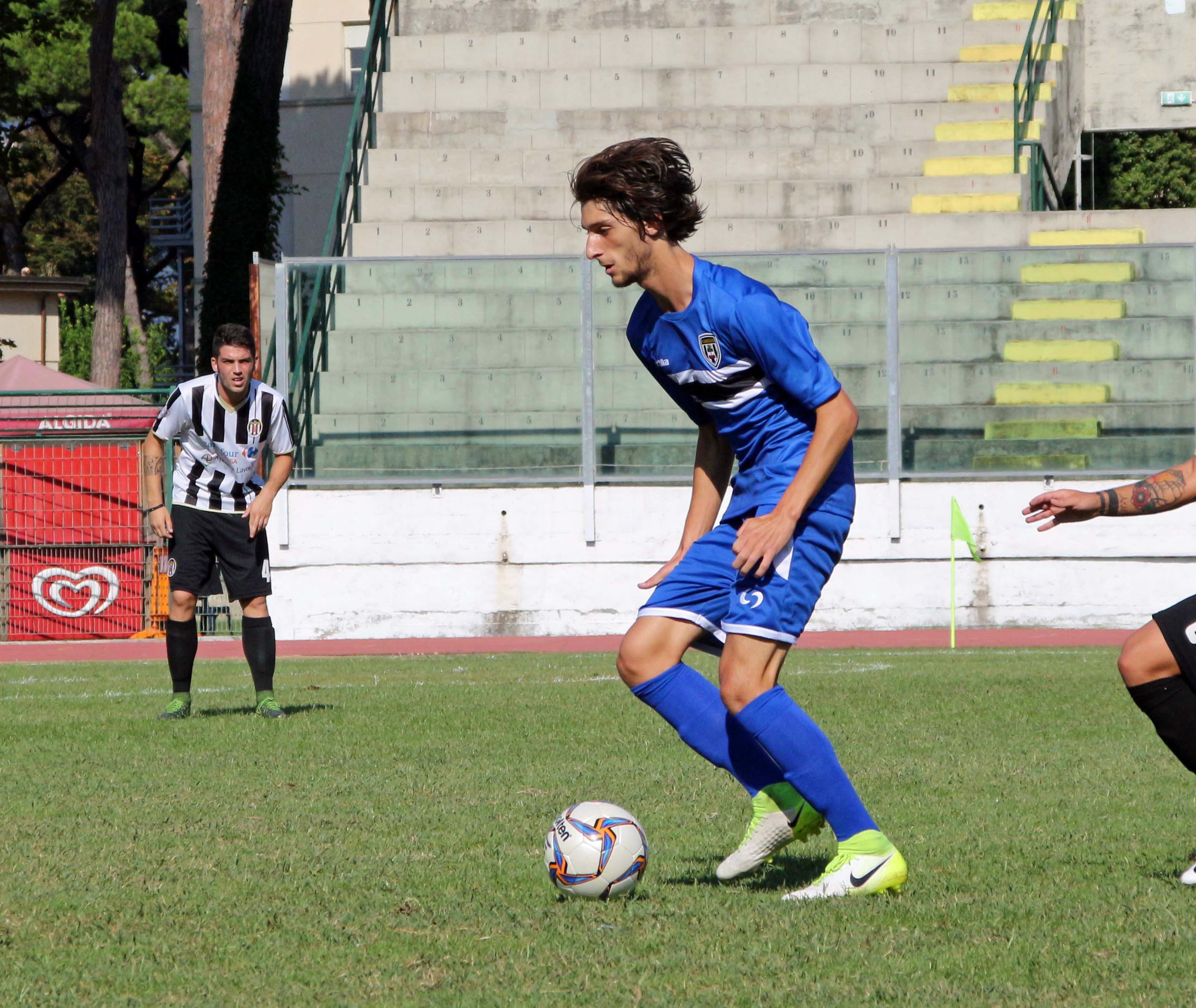 Papi, autore del gol del Viareggio (foto d'archivio)