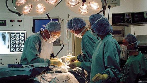 Una sala operatoria, immagine di repertorio