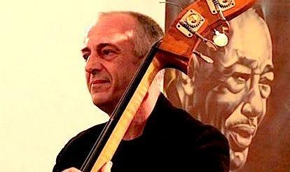 Modena, Free Quintet con il contrabbasso di Beneventi 