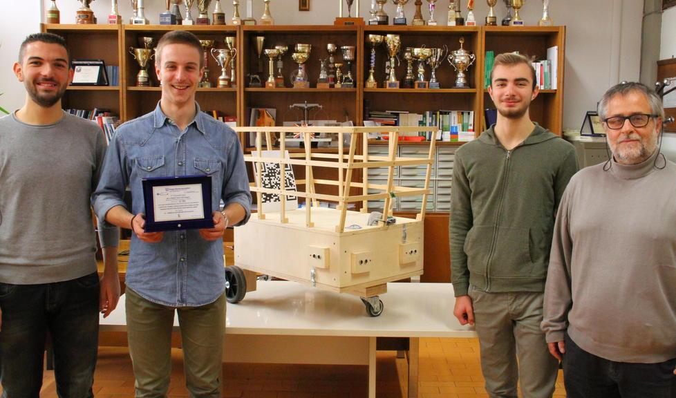 È made in Pistoia il carrello robot 
