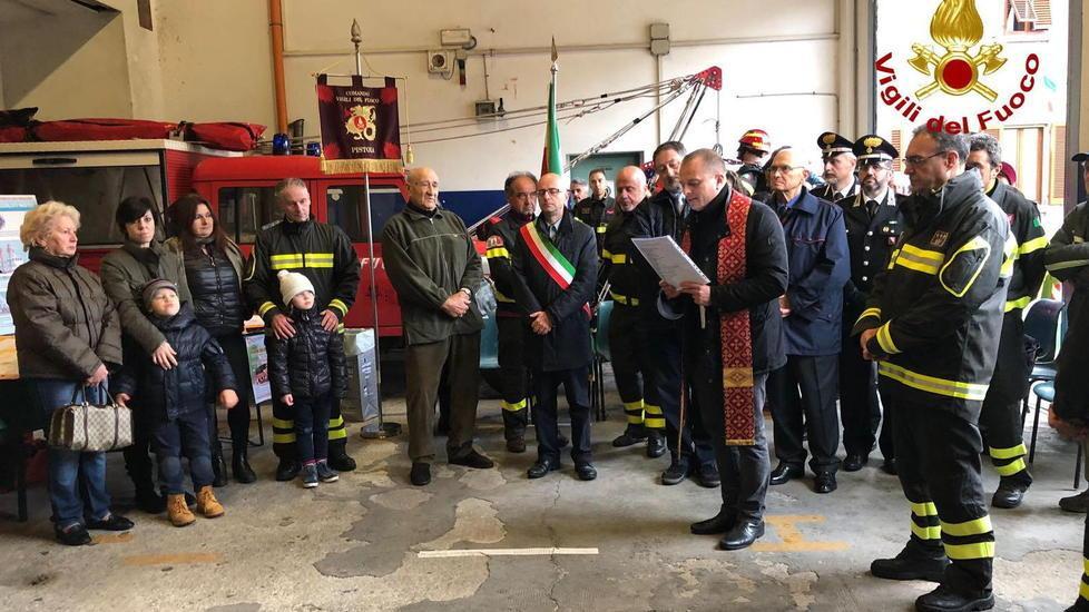 Festa per gli «angeli senza ali» I trent’anni dei vigili del fuoco
