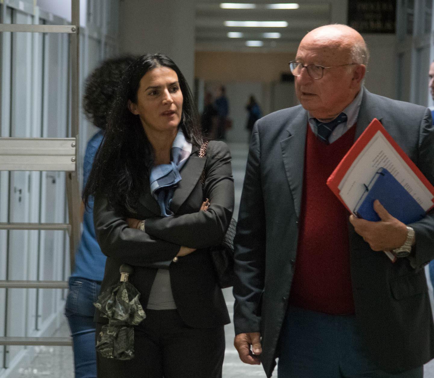 Francesca Barracciu e Franco Luigi Satta (foto Mario Rosas)