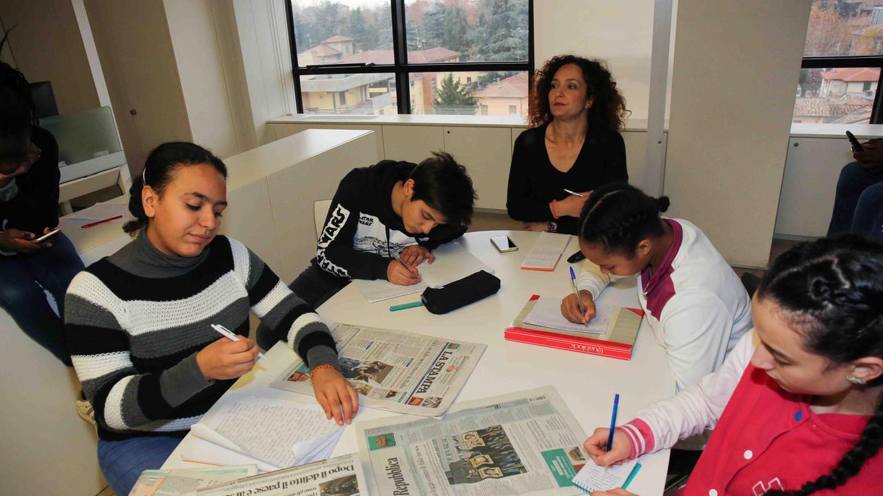 Laboratorio di giornalismo della media Manzoni