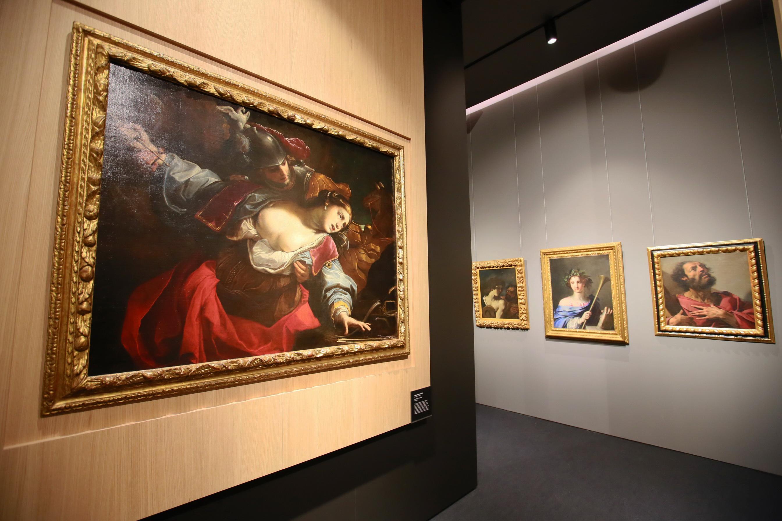 Una delle opere in mostra scelte da Bper