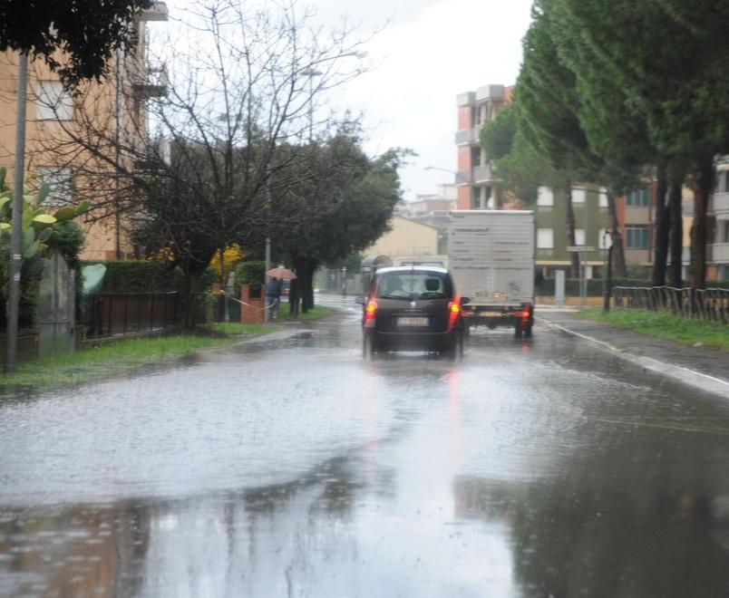 Oggi torna l’allerta meteo Piove su tutta la provincia 