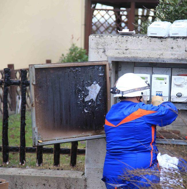 Un altro incendio doloso 