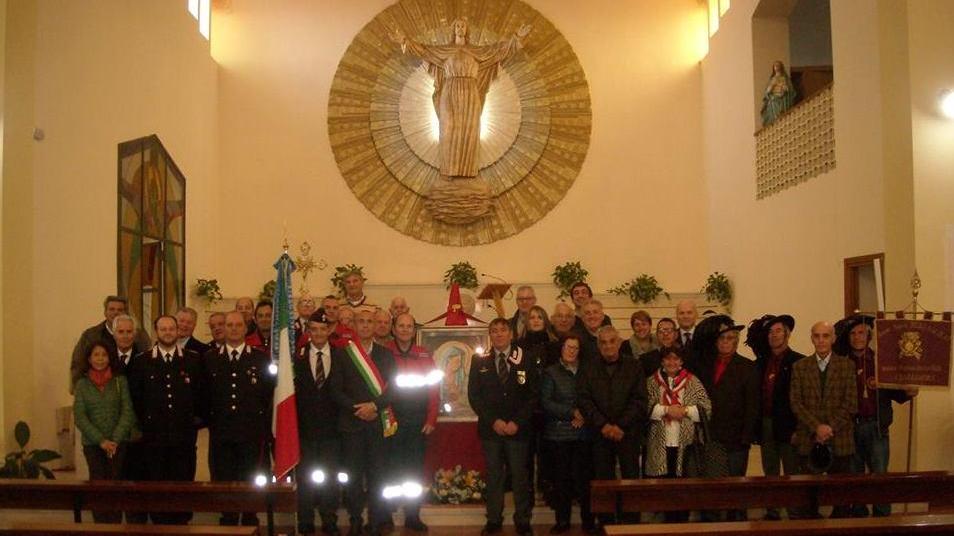 Cerimonia per la “Virgo Fidelis”