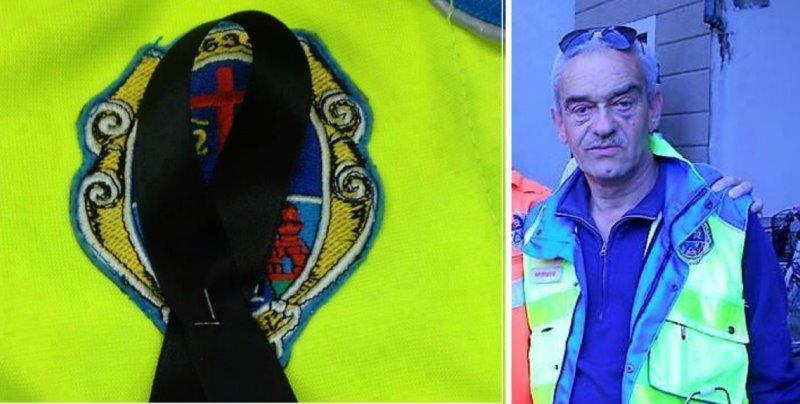 Lutto nel volontariato, è morto Carlino