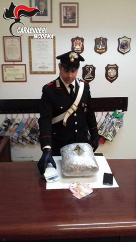 San Possidonio, fermato con un chilo di droga in macchina 
