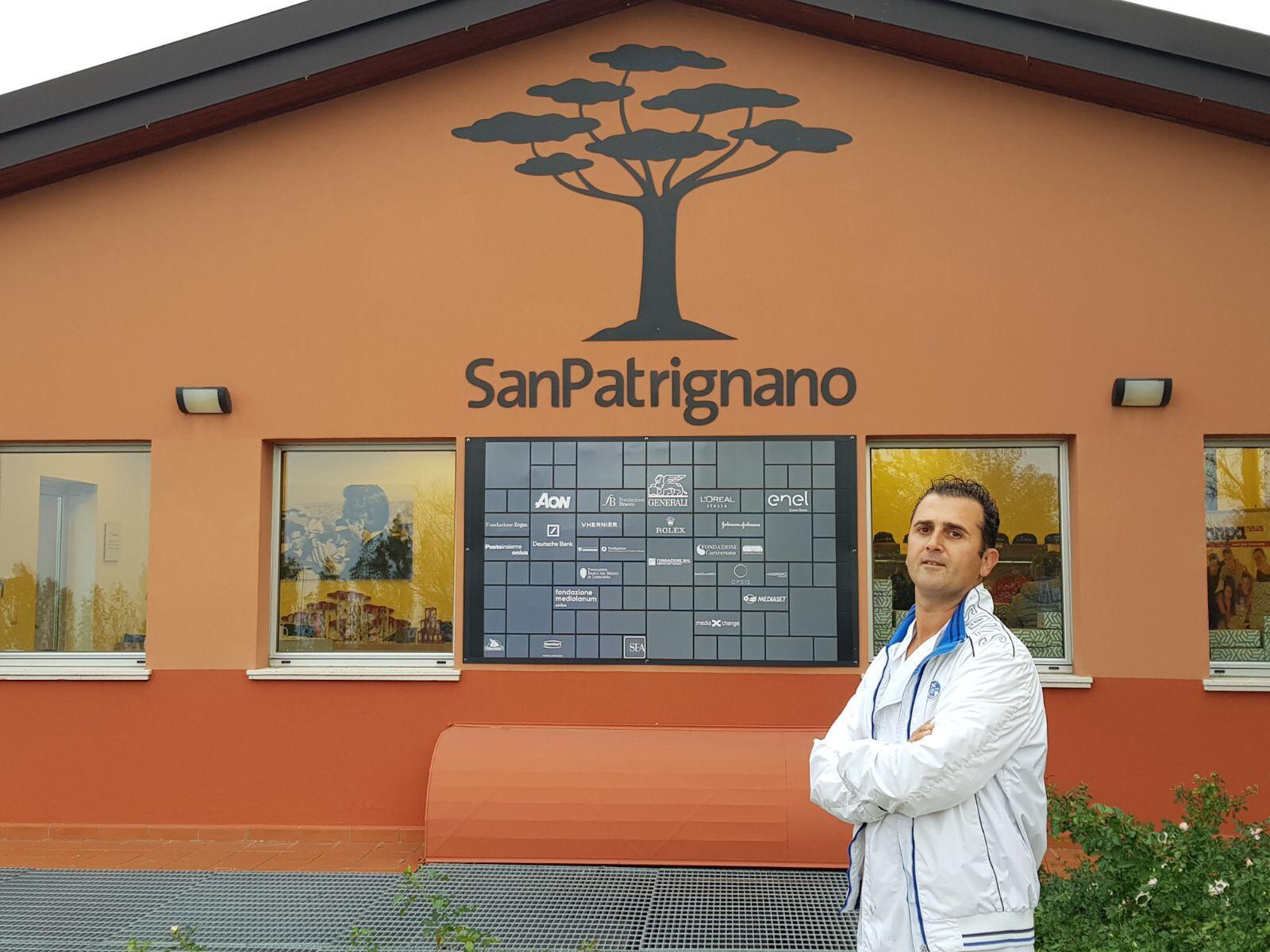Il gelatiere elbano Giampaolo Doti