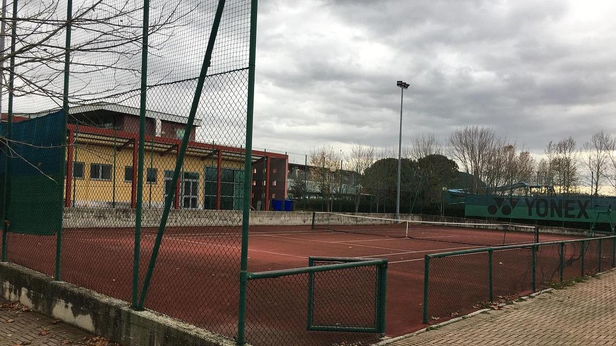 Campi da tennis a Peccioli (Foto Silvi)