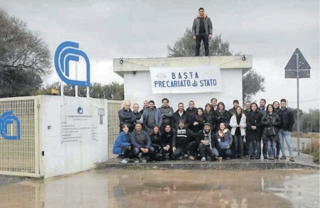 I precari Cnr a Baldinca