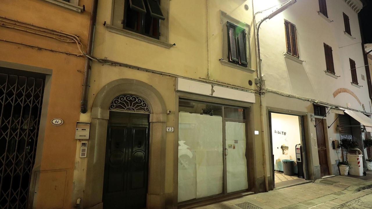 L'abitazione dove sono stati soccorsi i due bambini e i loro genitori (Foto Sestini)