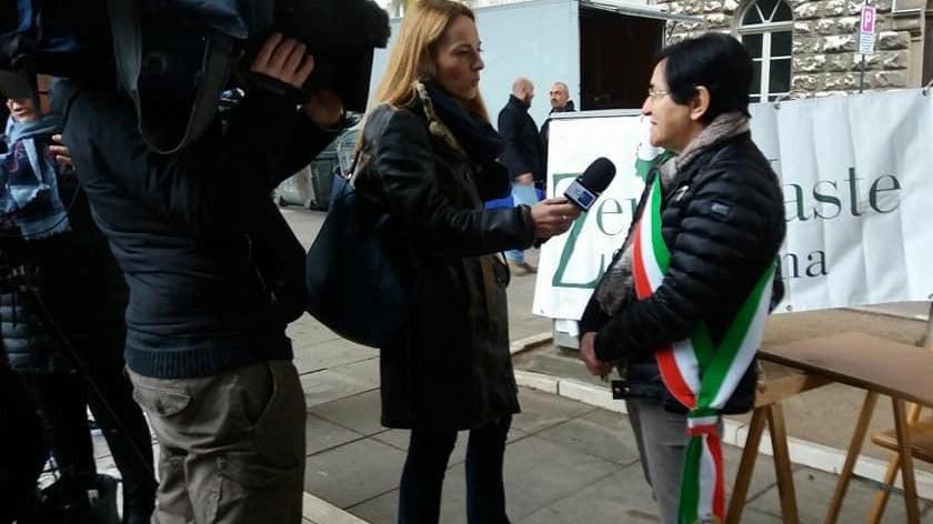 Sit-in contro l’inceneritore davanti al Tar