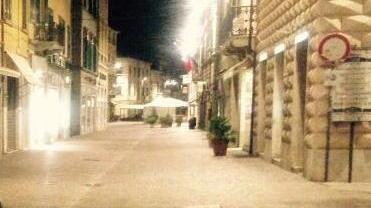 Le luci a led conquistano il centro