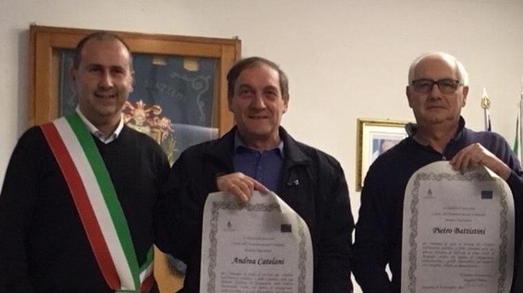 In pensione due storici dipendenti del Comune