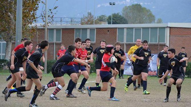 Giovanissimi in campo per il Rugby Cecina