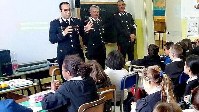 I carabinieri incontrano gli alunni