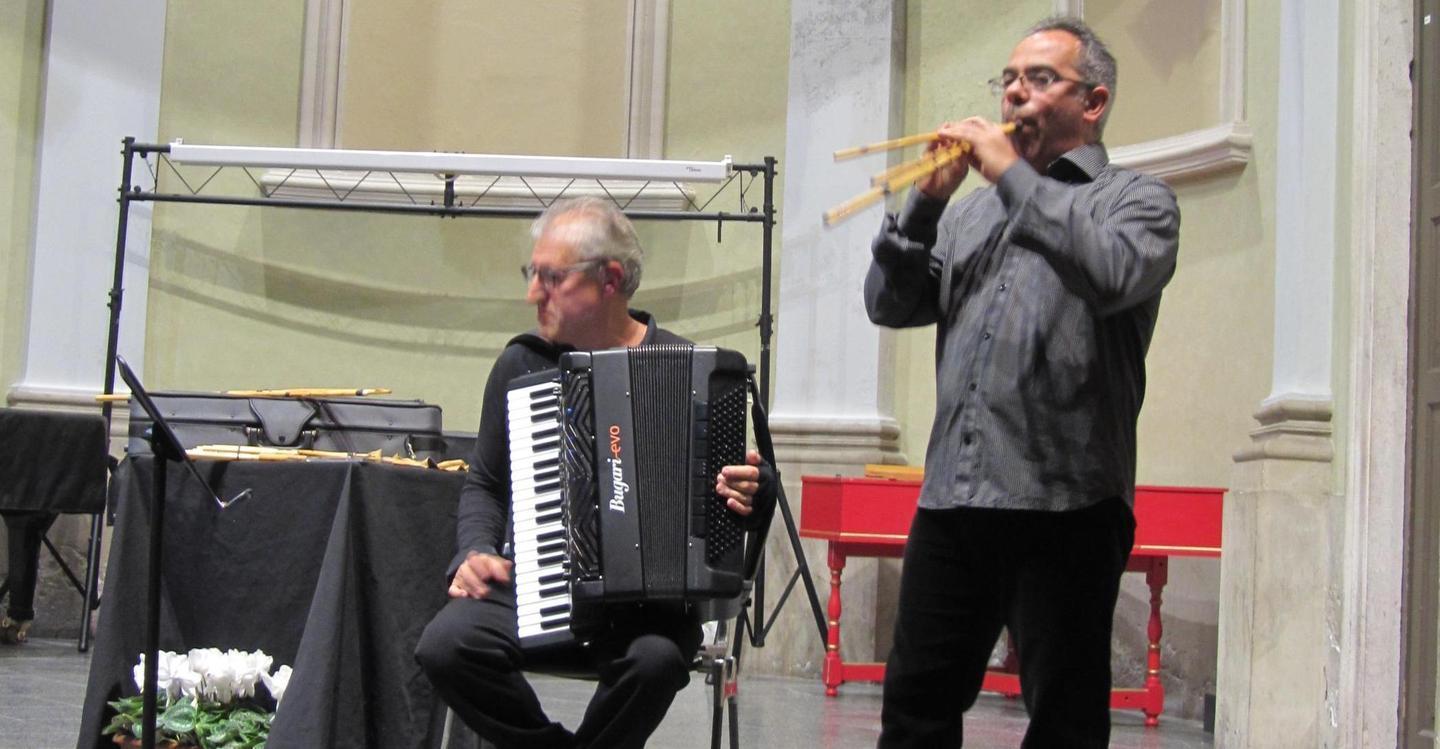 Successo a Como per le launeddas di Fabio Melis