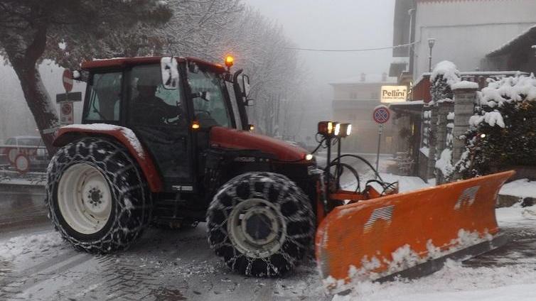 Torna la neve, ma senza disagi per la viabilità