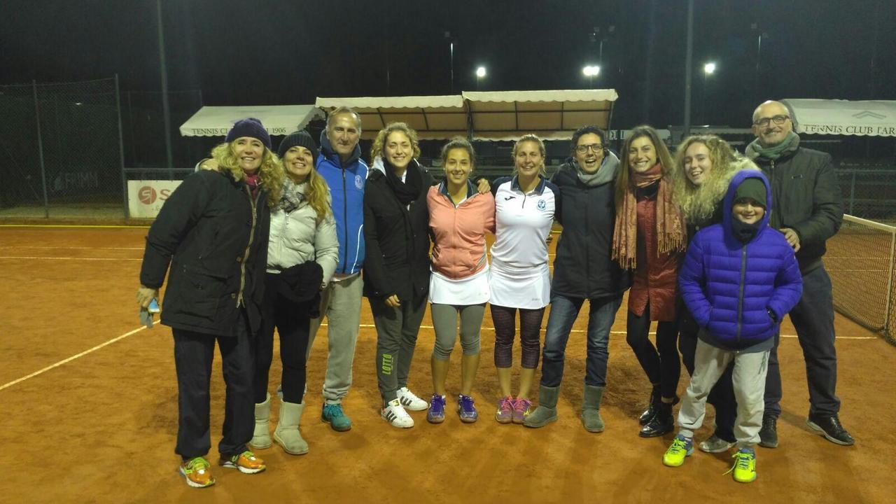 Grande soddisfazione per le ragazze del Tc Prato che hanno conquistato la finale scudetto