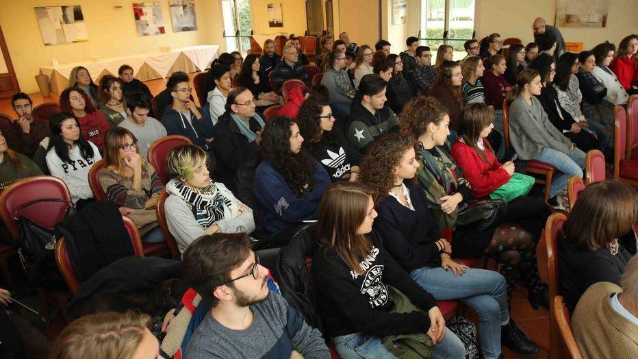 I ragazzi del Chierici premiati ieri per i 50 anni del Cere