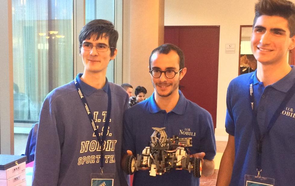 Il robot dell’Itis Nobili terzo ai nazionali 